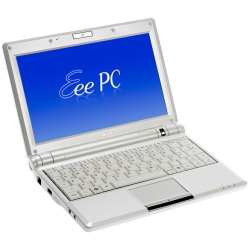   ASUS Eee PC 900 (Intel Mobile CPU&Chipset, 1 Gb DDR2, 20GBb, 8.9'' (1024x600) VGA, 3xUSB2.0, LAN, WiFi b/g, WC 1.3Mp, Card Reader, Linux, 0.99, White) (EEEPC-0900X120LWW)